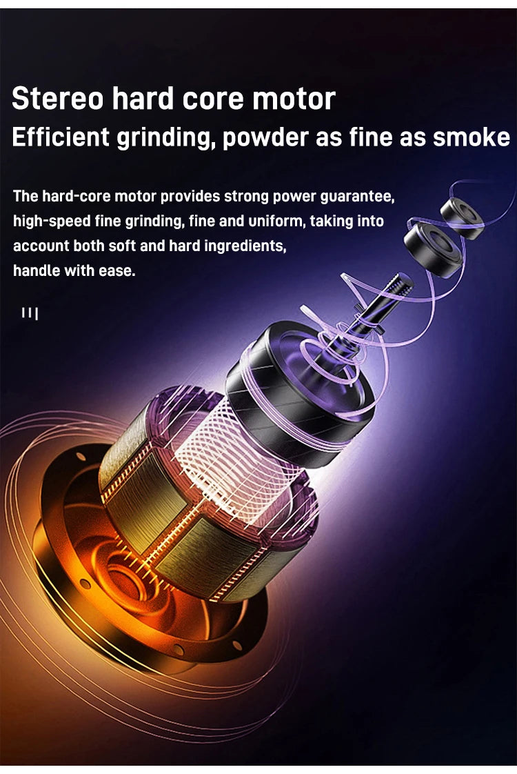 Ultra-Fine Powder Electric Grain Grinder — Household Coffee Bean & Spice Mill