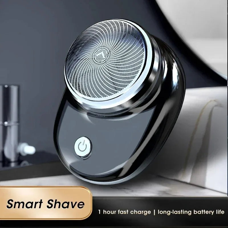 Pocket Mini Travel Electric Shaver — Rechargeable Wireless Detachable Facial & Body Trimmer