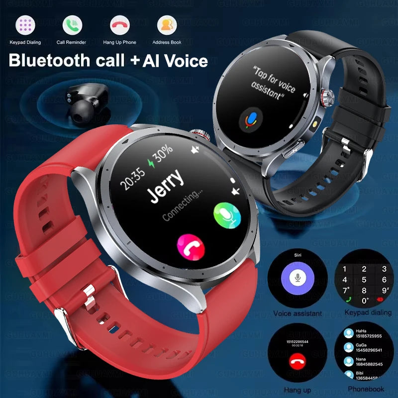 2026 Health Smartwatch — ECG+PPG Body Fat, Uric Acid & Blood Oxygen for Men & Women