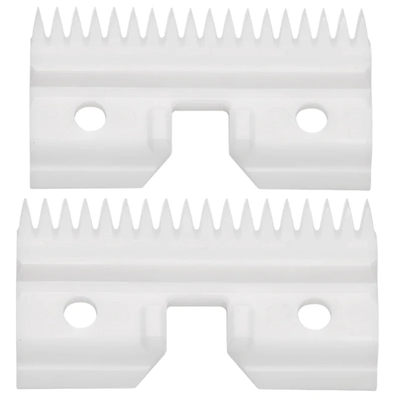 Detachable Ceramic Dog Grooming Blade — Compatible with Andis, Wahl KM & Oster A5 Clippers (2-Pack)
