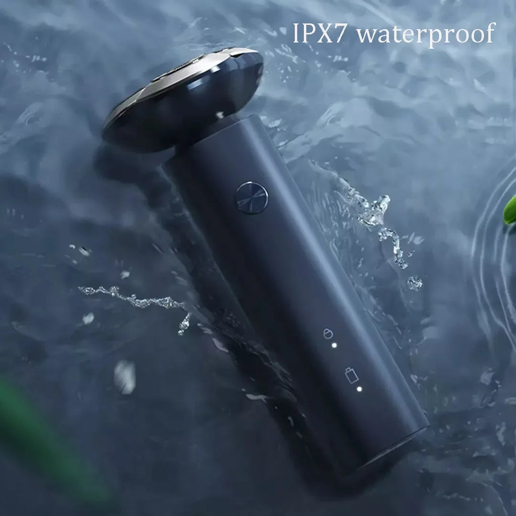 Xiaomi Mijia Electric Shaver S101 — 3 Cutter Head, IPX7, Type-C Fast Charge & Ultra Long Standby