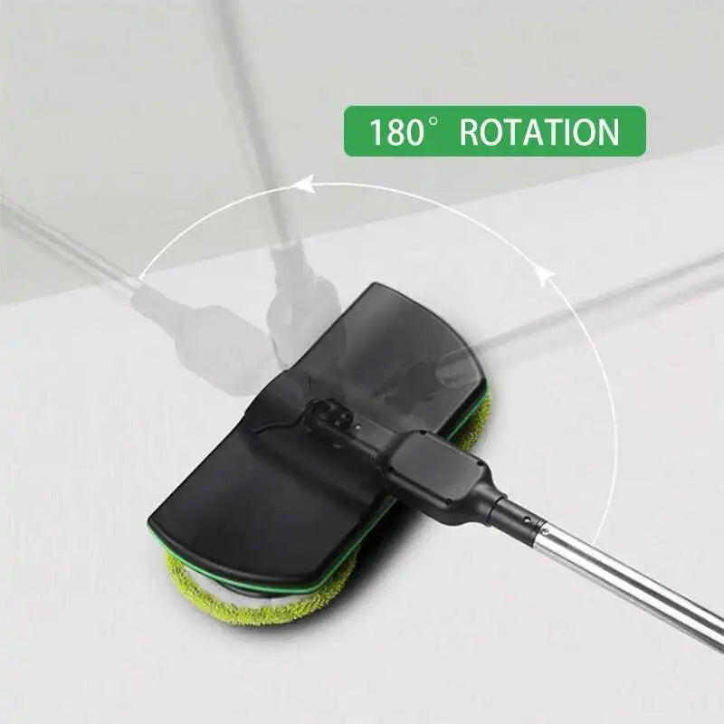 Electric Rotating Mop 2-in-1 — Rechargeable Wireless Floor Cleaner & Wax Machine