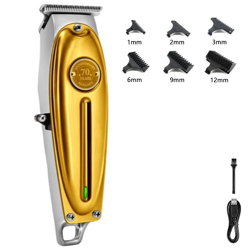 Kemei KM-1949 Pro Full Metal Hair Clipper — Professional Electric Barber Trimmer for Men