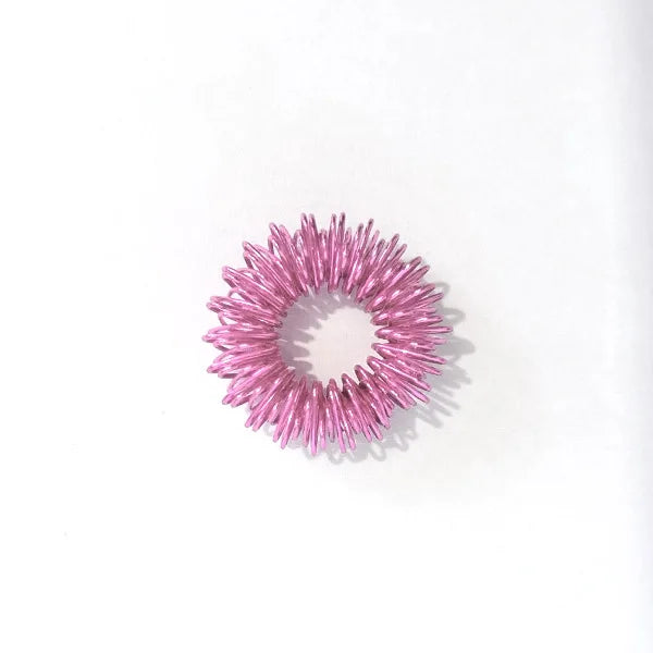 10pcs/Lot Hot Sale Finger Massage Sujok Ring Acupuncture Ring Health Care Body Massage Chinese Medicine Color Gold