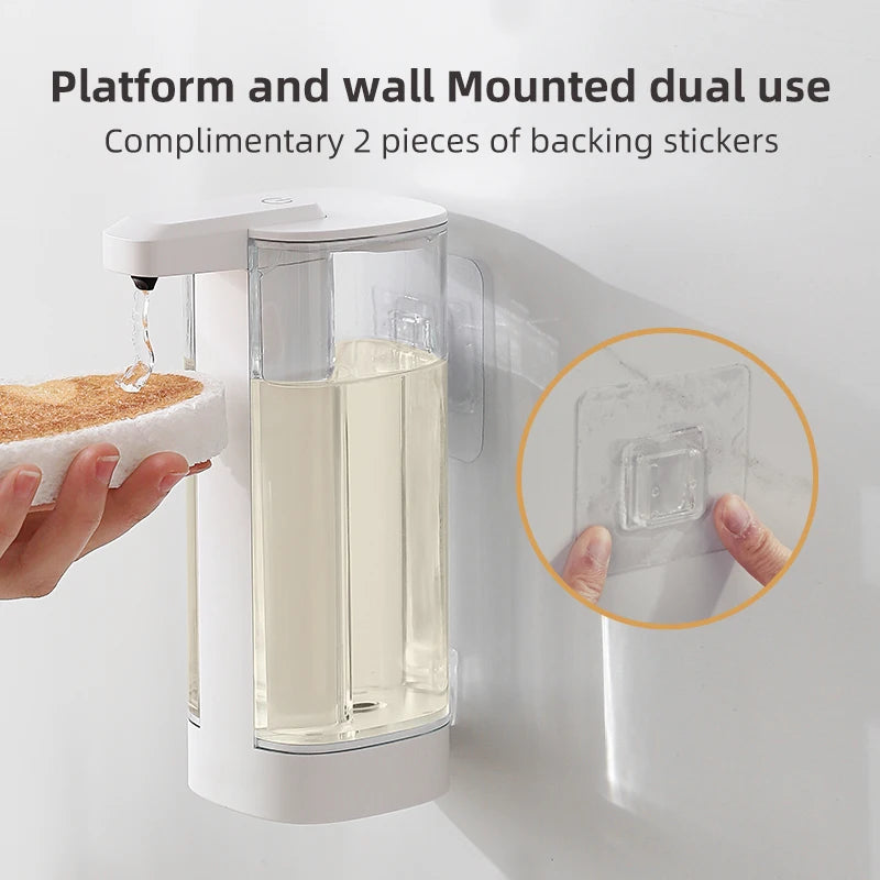 Automatic Sensor Soap Dispenser — Touchless Intelligent Hand Washing Machine for Kitchen