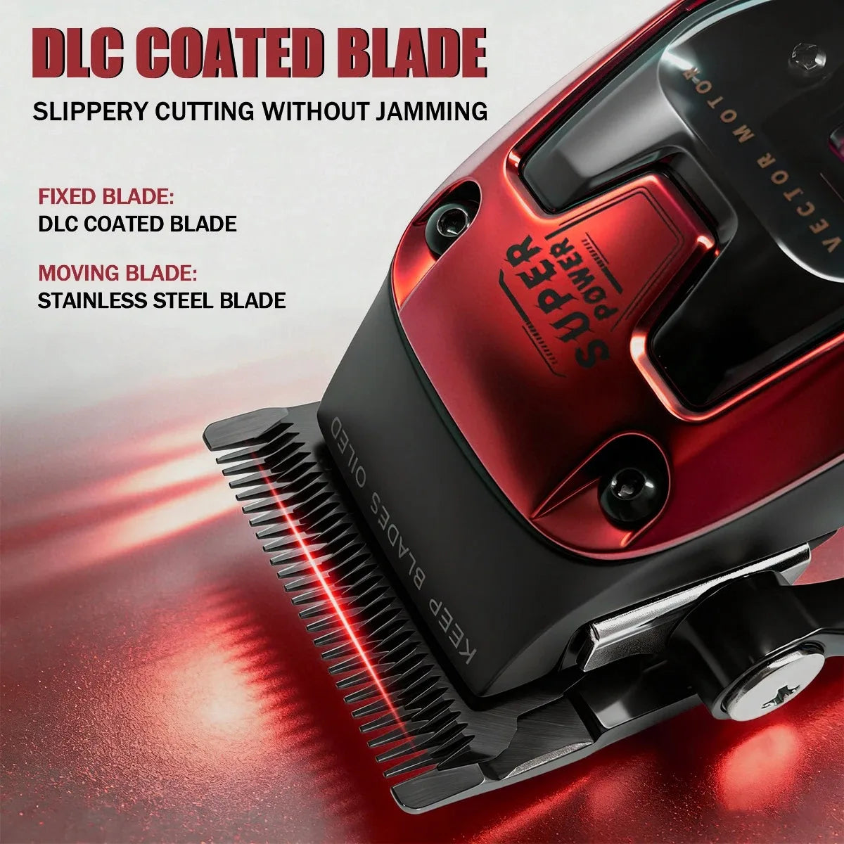 VGR V-668 Professional Barber Hair Trimmer — Cordless Electric Clipper for Men