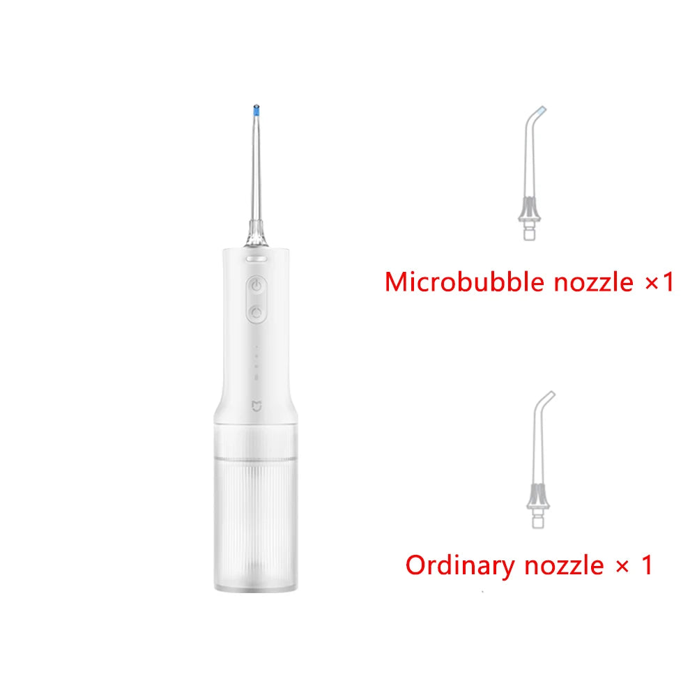 2025 New MIJIA Portable Oral Irrigator 2 Dental Teeth Whitening Flosser bucal tooth Cleaner vibration waterpulse Water Thread