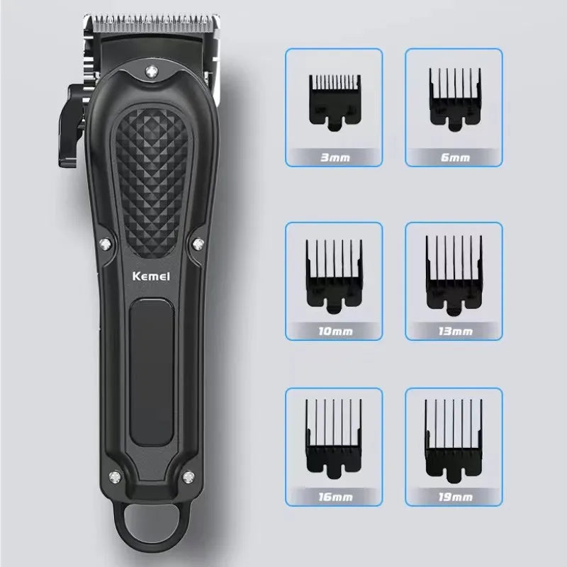 Kemei KM-1071 USB Rechargeable Hair Clipper — Cordless Beard Trimmer for Men