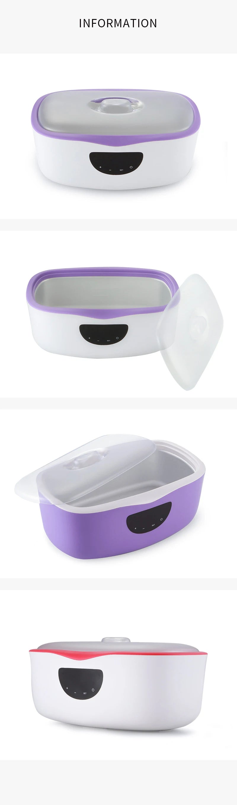 Paraffin Wax Machine 4000ml — Hand & Foot Moisturizing Wax Bath for Dry Skin