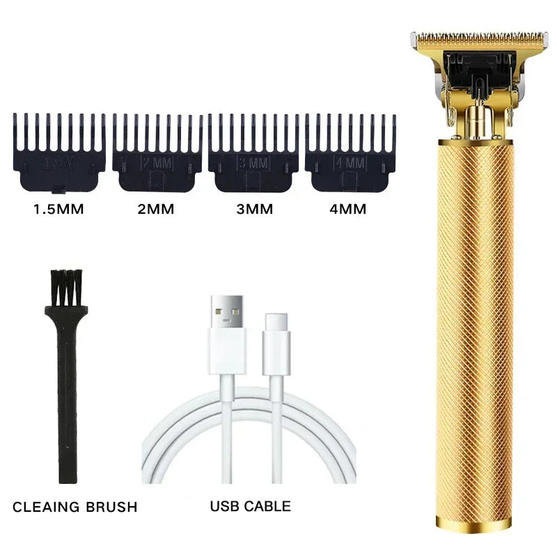 Professional Rechargeable Beard Trimmer for Men — Precision Electric Grooming Tool