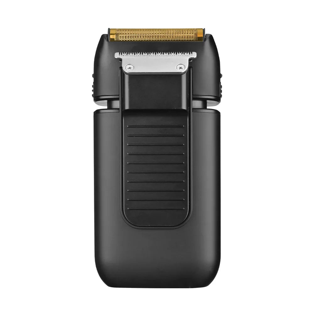 WMARKNG-986 Retro Oil Head Hair Clipper — Stainless Steel Titanium Plated Whitening Device