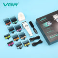 VGR Hair Trimmer Brushless External Rotor Motor Professional Hair Cutting Machine Barber Clippers Cordless Trimmer for Men V-880