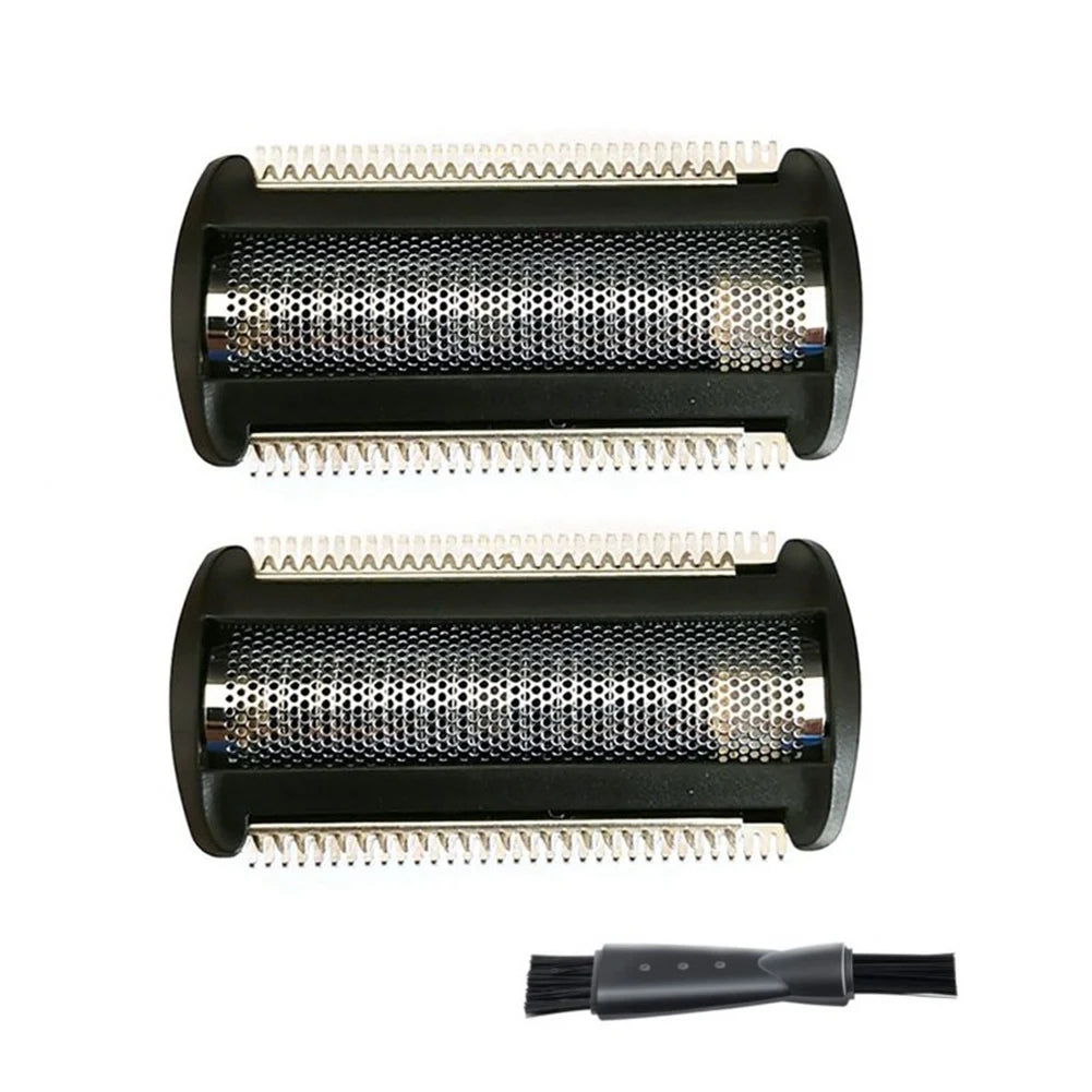 BG2000 Replacement Body Groomer Foil Head — 2-Pack Compatible Shaver Replacement
