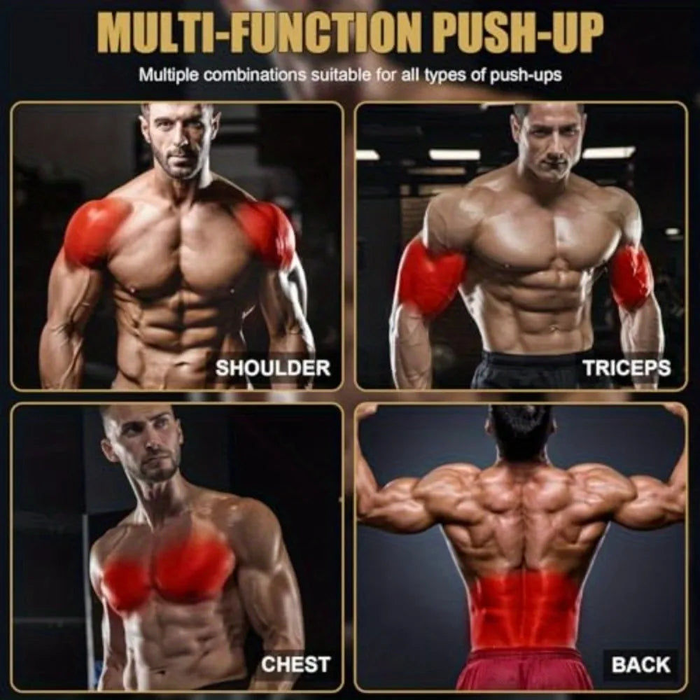 All-in-One Push Up Board — 56 Angles Full-Body Workout, Foldable Home Gym