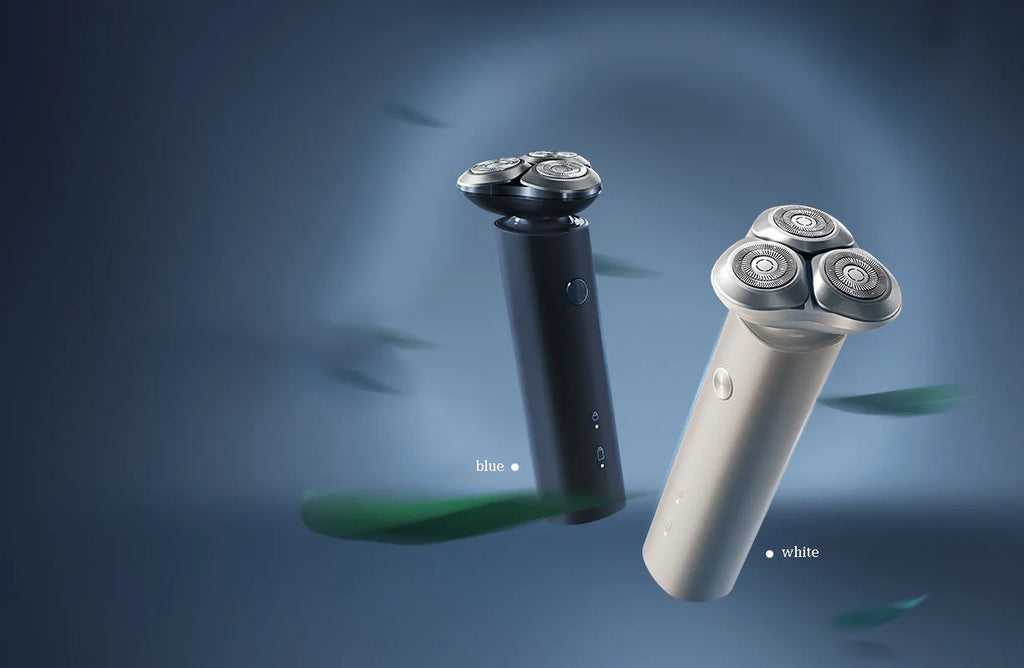 Xiaomi Mijia Electric Shaver S101 — 3 Cutter Head, IPX7, Type-C Fast Charge & Ultra Long Standby