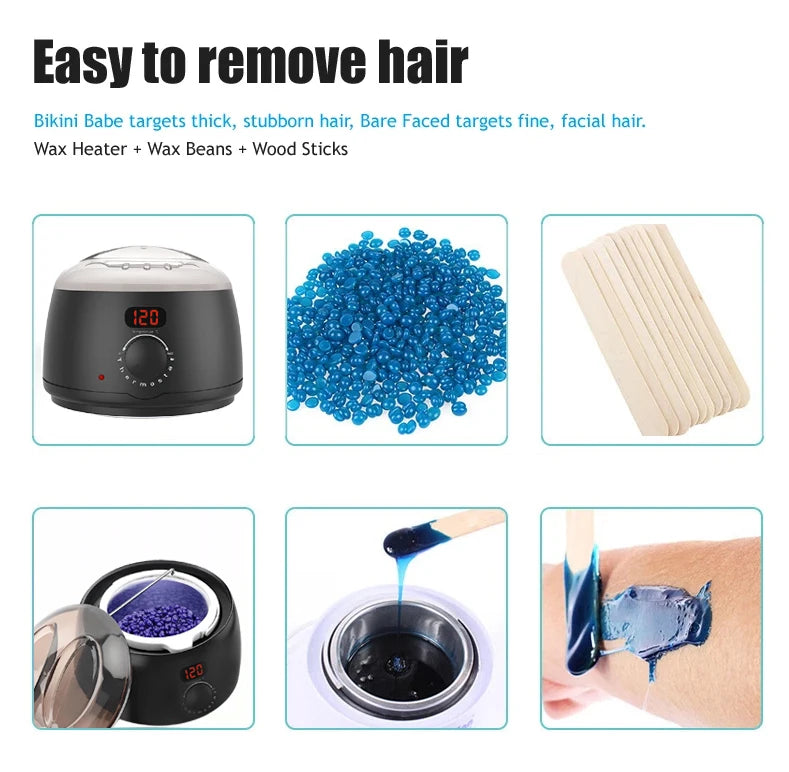500ml Wax Heater Machine — Digital Display Depilatory Wax Warmer for Hair Removal