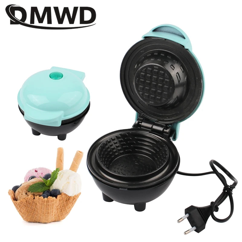 Multifunctional Waffle & Omelette Maker — Non-Stick Double-Side Heating Donut & Egg Burger Baker