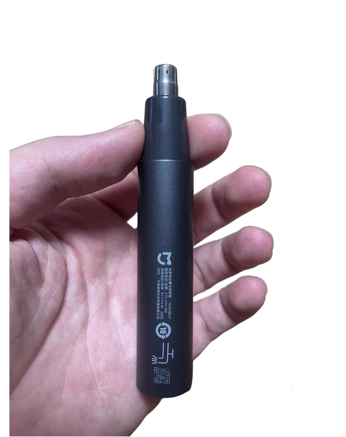 Xiaomi Mijia Electric Nose Hair Trimmer — Antibacterial Coating, Painless 6500RPM Ear & Nose Clipper