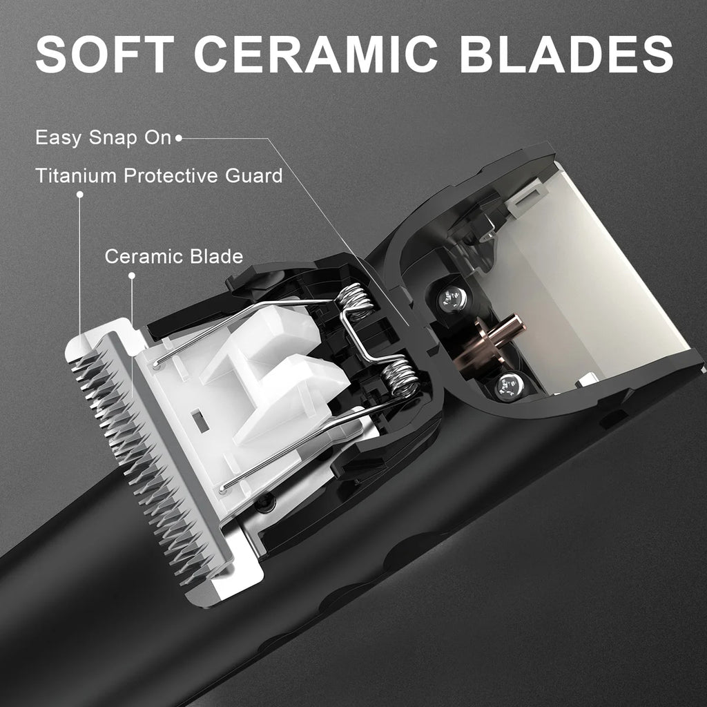 Manscape Mini Grooming Kit — Cordless Rechargeable Trimmer for Head, Face, Beard, Armpit & Groin