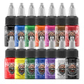 Hawink Tattoo Ink Kit — 7 or 14 Colors, 15ml/Bottle Semi-Permanent