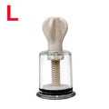 4 Size Massage Physiotherapy Cupping Manual Rotating Handle Cup Anti Cellulite Vacuum Cupping Cups Vacuum Body Massage Cans
