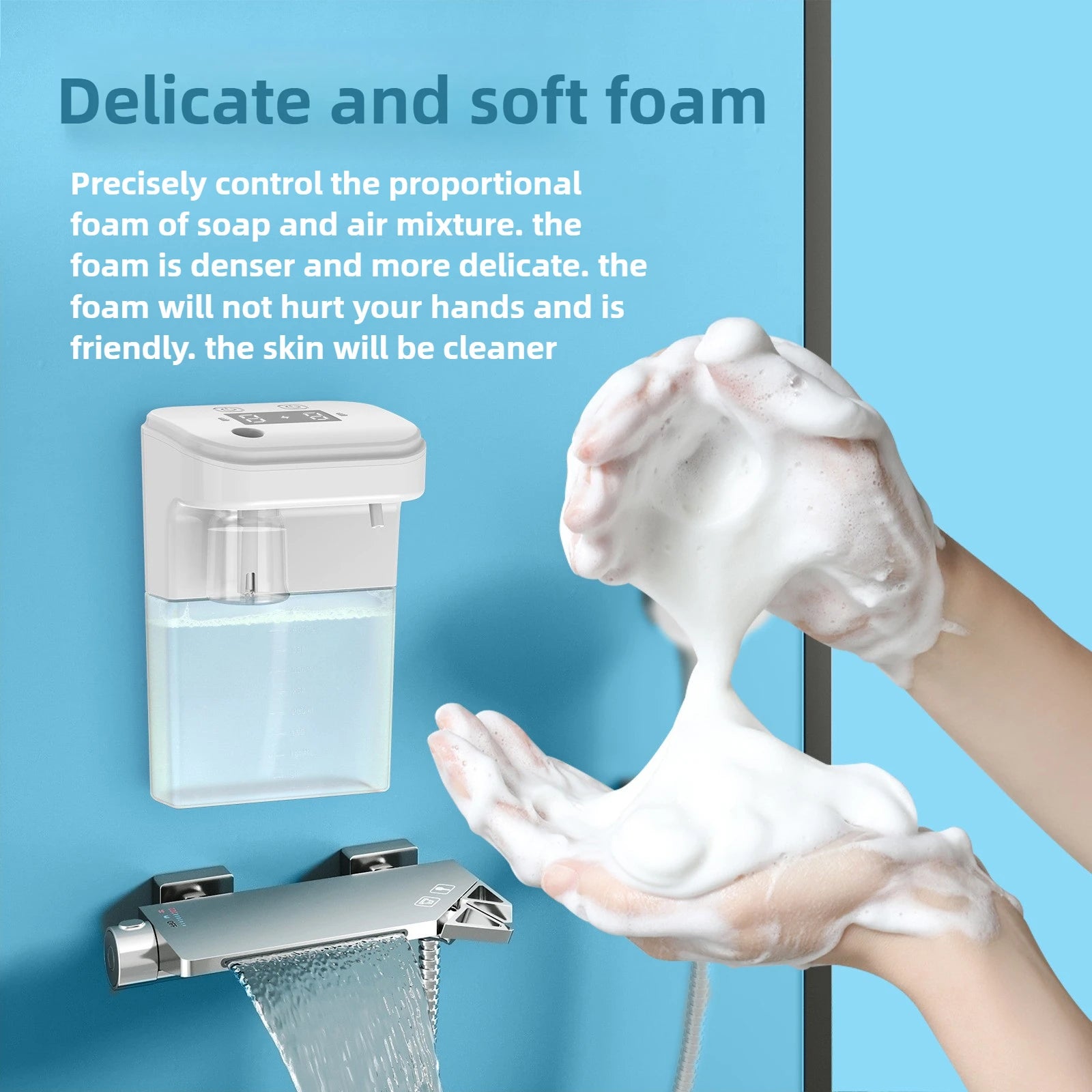 2-in-1 Automatic Foam Soap Dispenser & Aromatherapy Machine — Infrared Sensor Fragrance Diffuser