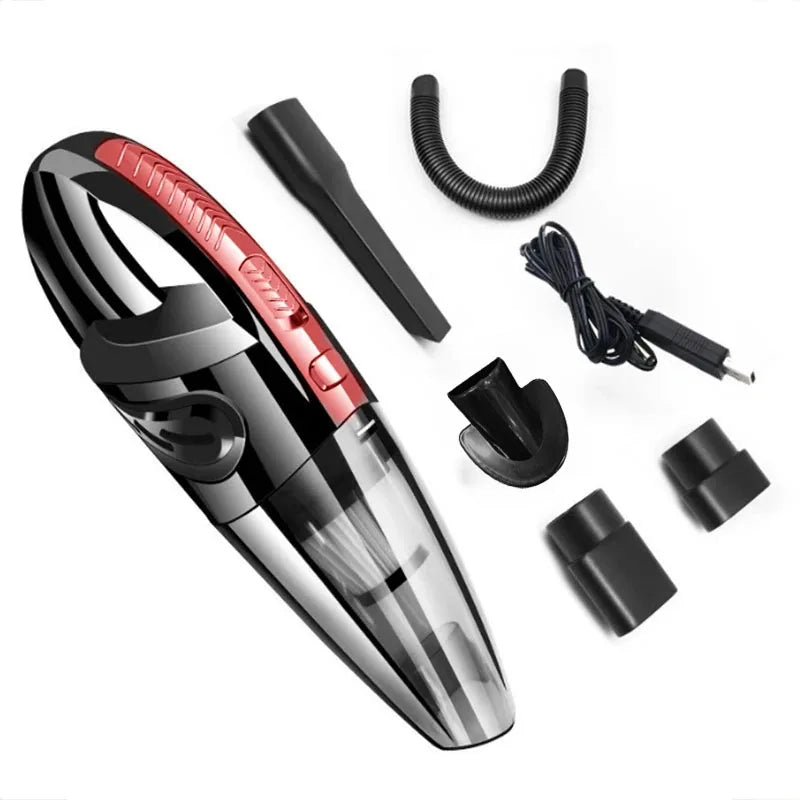 Handheld Wireless Car Vacuum Cleaner — High Power Rechargeable Interior Cleaner