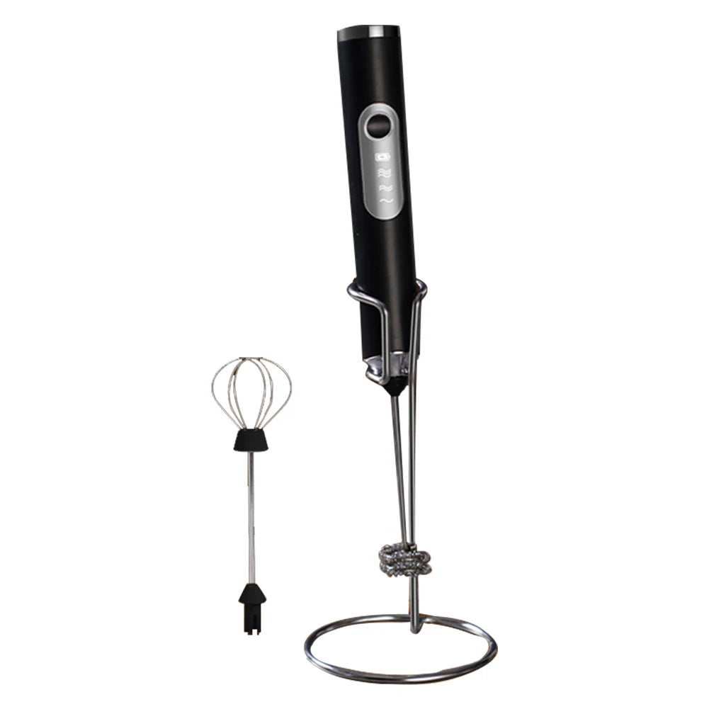 Mini Electric Milk Frother — Wireless Handheld Foam Maker for Cappuccino & Coffee