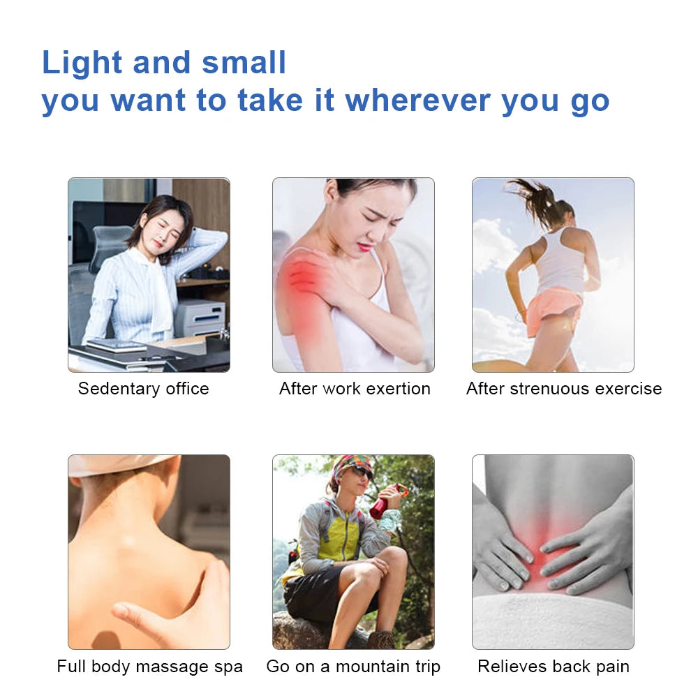 EMS Eletric Professional Muscle Stimulation Physiotherapy Tens Acupuncture Machines Pulse Impulse Body Massager 12 Modes Gifts