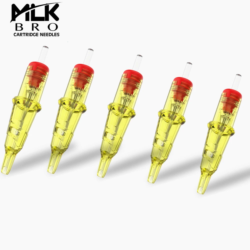 MLK BRO Disposable Cartridge Tattoo Needles — 20 Pcs/Box RL RS RM M1