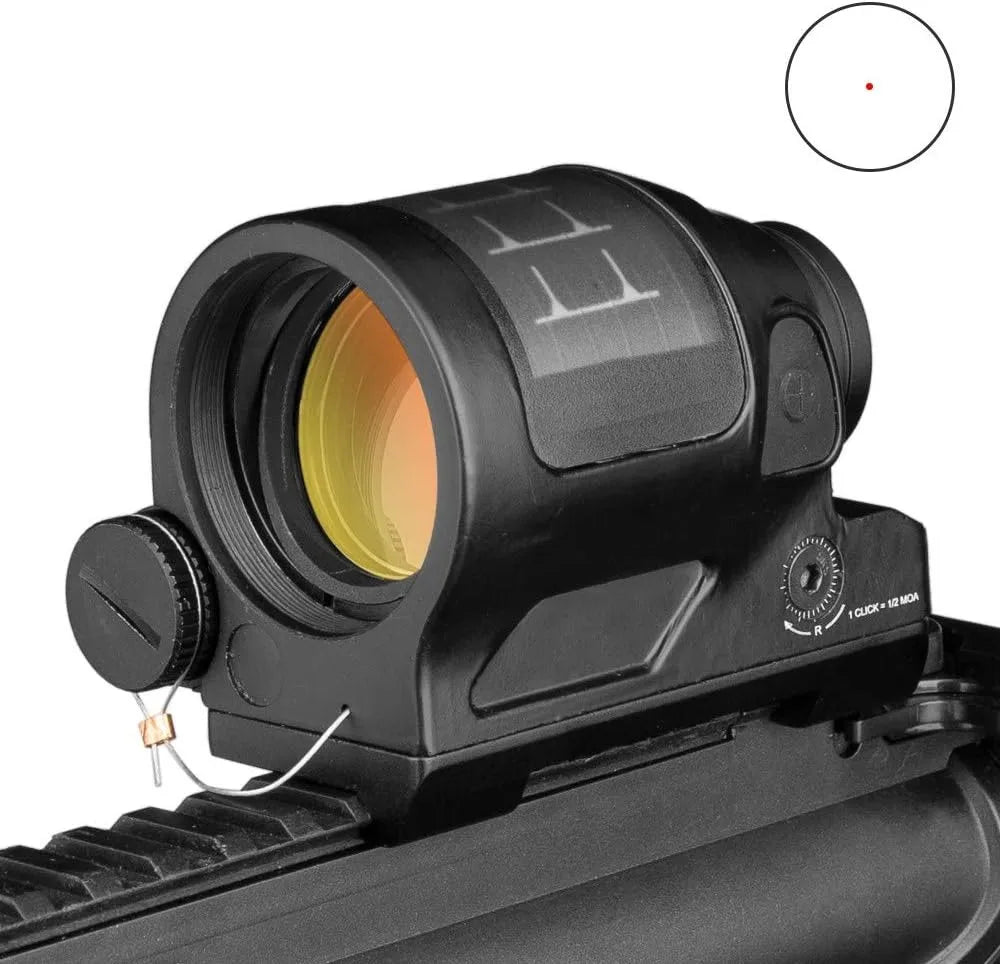 Solar Power Hunting Reflex Sight 1X38 — Red Dot Scope with QD Mount