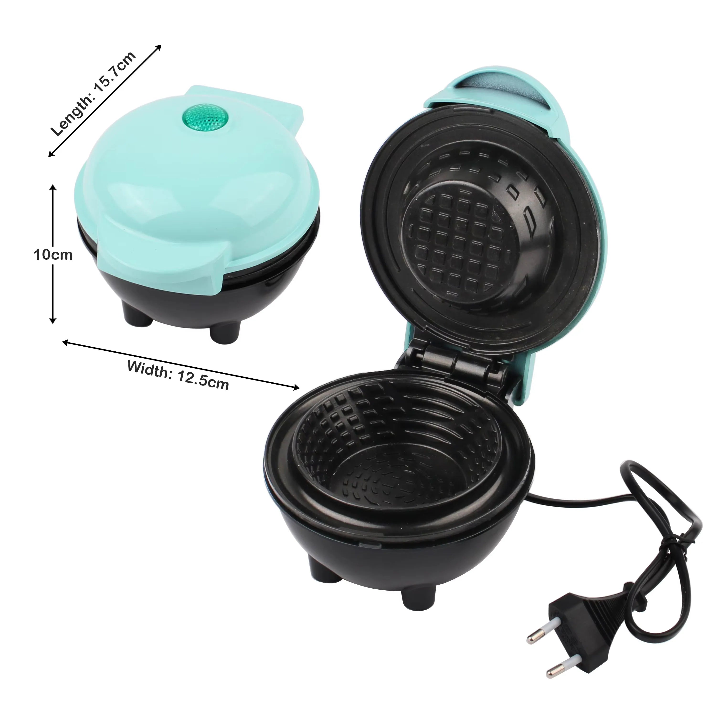Multifunctional Waffle & Omelette Maker — Non-Stick Double-Side Heating Donut & Egg Burger Baker