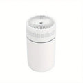 250ml Mini Car Humidifier — USB Spray Mist with LED Light & Essential Oil Diffuser