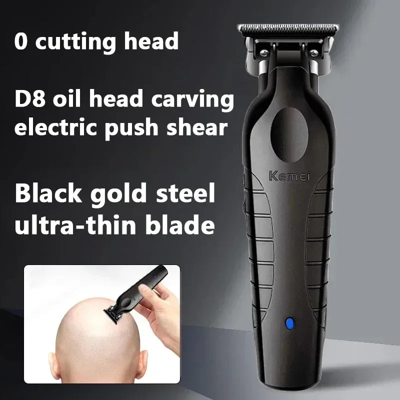 Kemei KM-2299 USB Fast Charging Hair Clipper — Professional Cordless Electric Trimmer