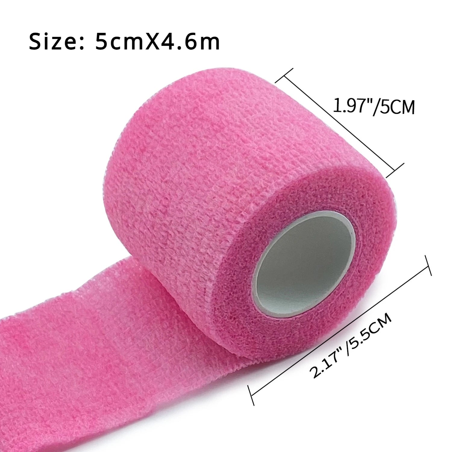 Tattoo Machine Bandage Wrap Set — Soft Elastic Non-Woven Grip Cover