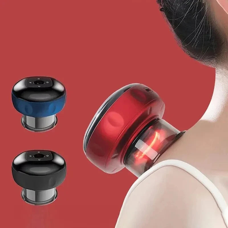 Intelligent Vacuum Cupping Massager - Gua Sha Cupping Massager for Back Neck Arm Body Care