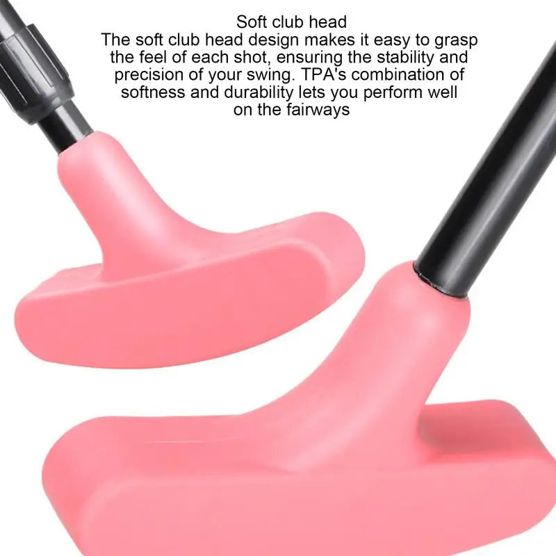 Telescoping Golf Putter — Adjustable Right & Left Hand Club for Kids & Adults