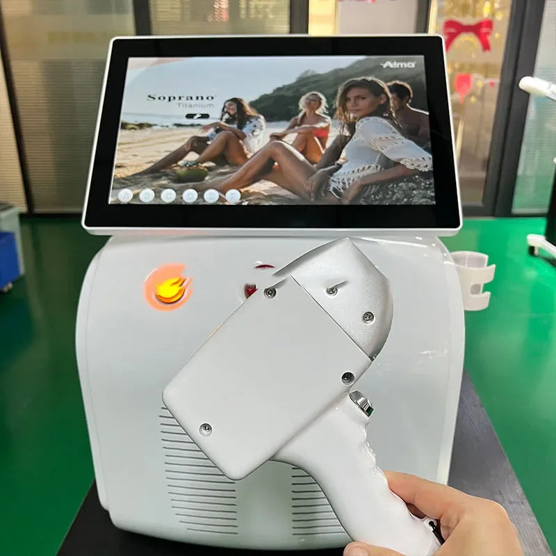 Portable Soprano 3000W Professional Diode Laser Hair Removal Machine