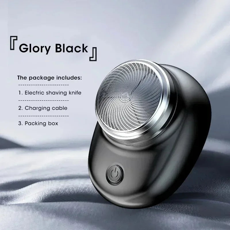 Pocket Mini Travel Electric Shaver — Rechargeable Wireless Detachable Facial & Body Trimmer