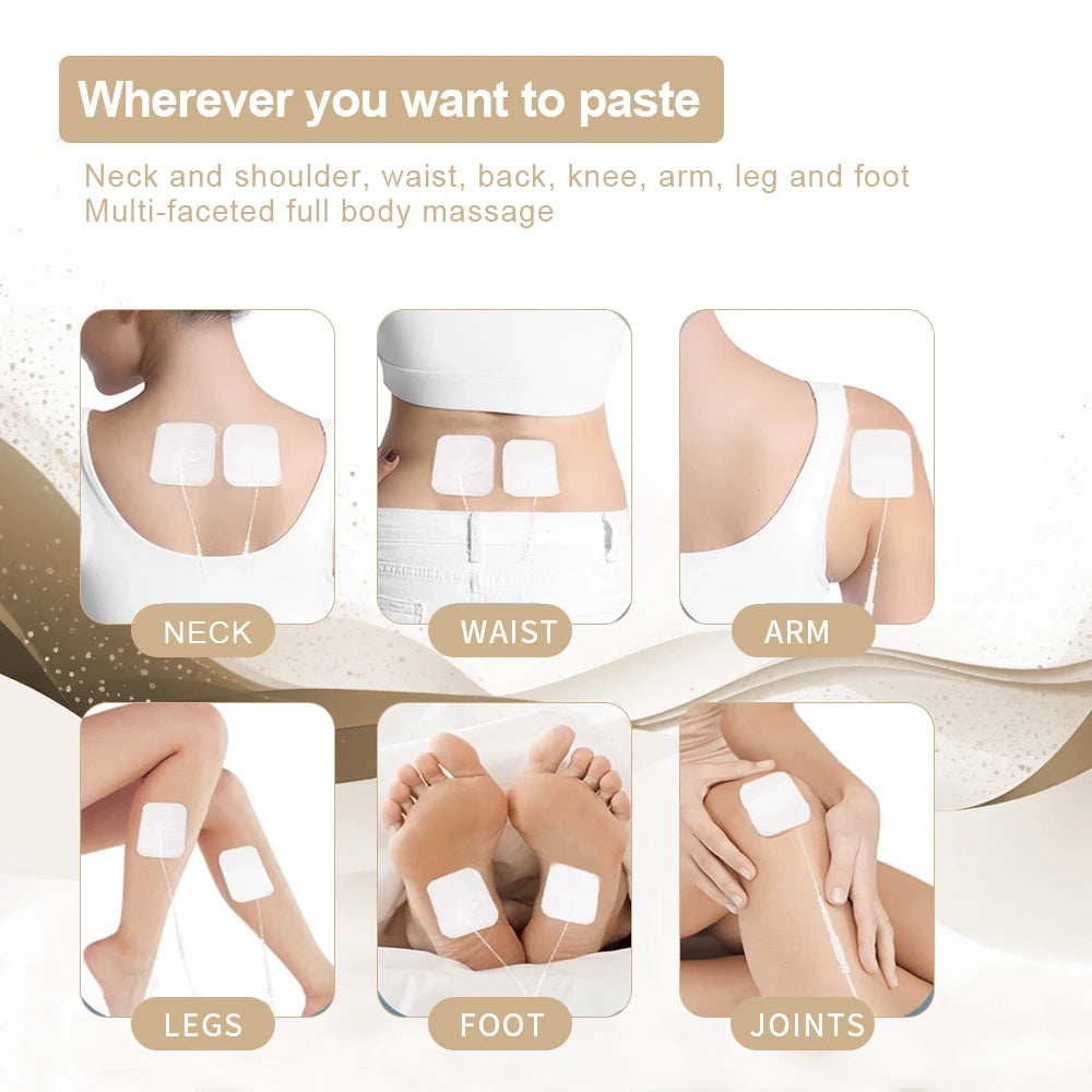 EMS Eletric Professional Muscle Stimulation Physiotherapy Tens Acupuncture Machines Pulse Impulse Body Massager 12 Modes Gifts