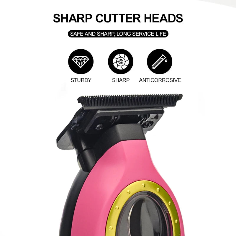 High Power Multifunctional Hair Clipper — Rechargeable Electric Men's Trimmer & Shaver
