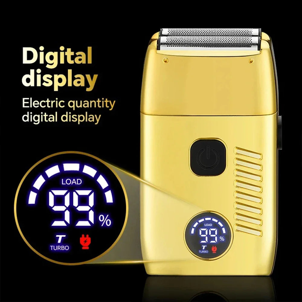 Professional USB Rechargeable Hair Clipper & Beard Trimmer — Complete Barber Kit for Men