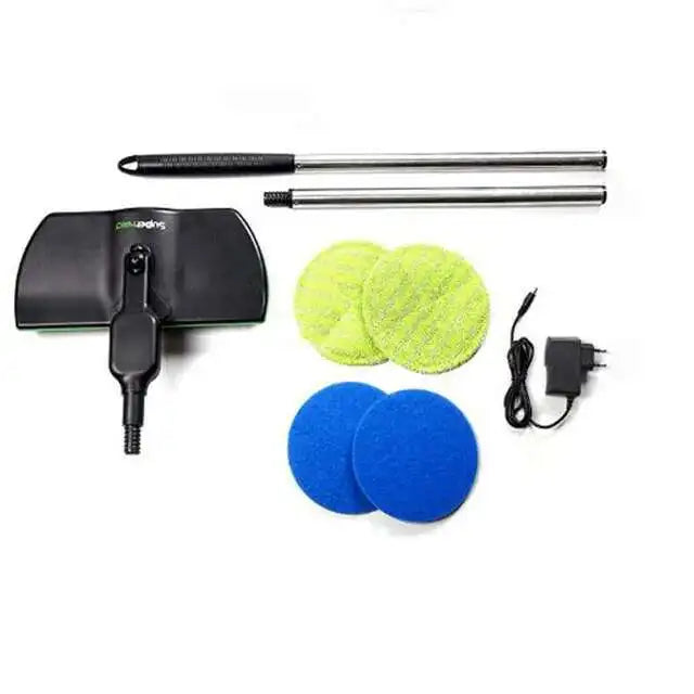 Electric Rotating Mop 2-in-1 — Rechargeable Wireless Floor Cleaner & Wax Machine