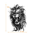 Leopard & Henna Temporary Tattoo Stickers — 5 Styles Flash Body Art