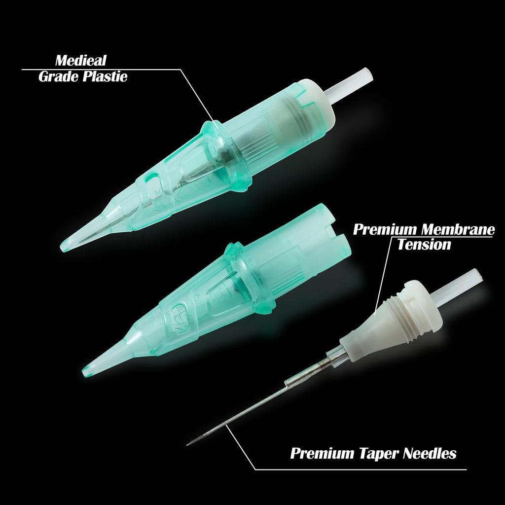 MLK BRO Disposable Cartridge Tattoo Needles — 20 Pcs/Box RL RS RM M1