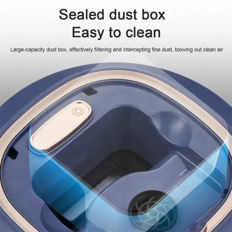 Tactile Activation 3-in-1 Sweeping Robot — Wet & Dry USB Rechargeable Auto Vacuum
