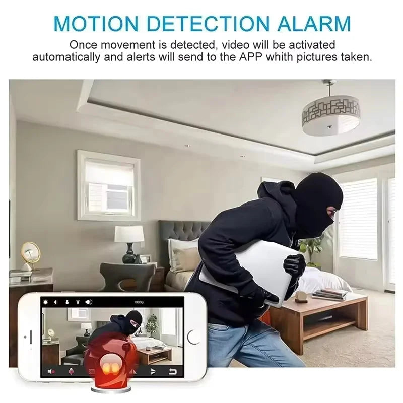 XD Mini Camera 4K WiFi — Night Vision Waterproof Home Security Video Recorder