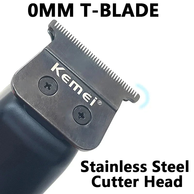 Kemei KM-1578 Rechargeable Men's Hair Clipper — Professional Electric Trimmer