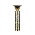 Kemei KM-T9 T-Shape Oil Head Hair Clipper — Cordless Rechargeable Carving Trimmer with Guide Combs