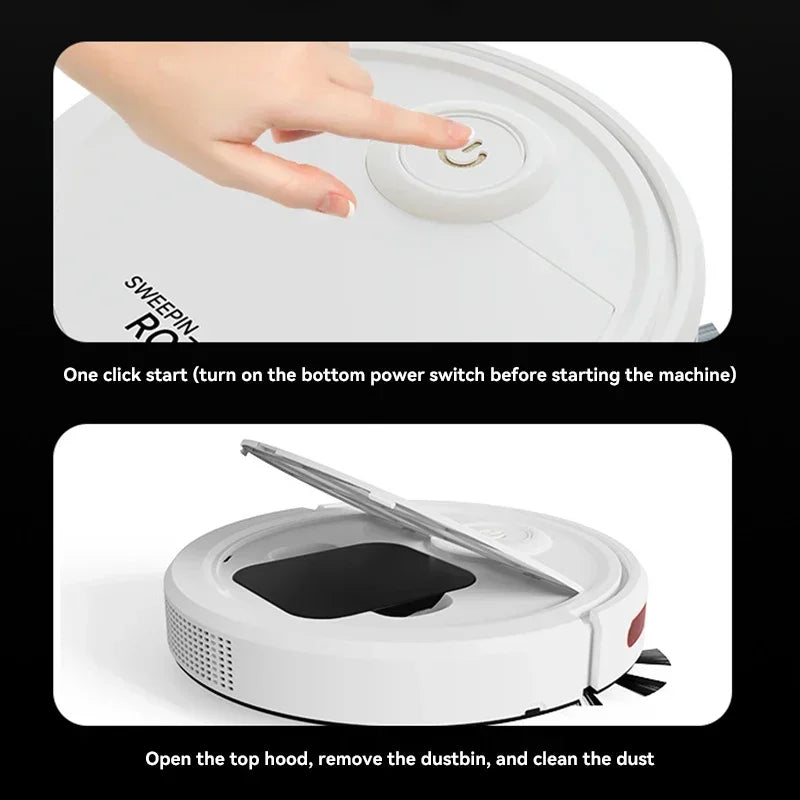 Intelligent Auto Sweeping Robot — Large Diameter Obstacle Avoidance Vacuum & Mop